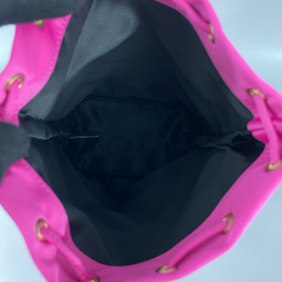 Prada Candy Pink Satin Cosmetic Bag - Picture 11 of 13